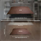Brown Rectangle Shape Orthopaedic Dog Bed