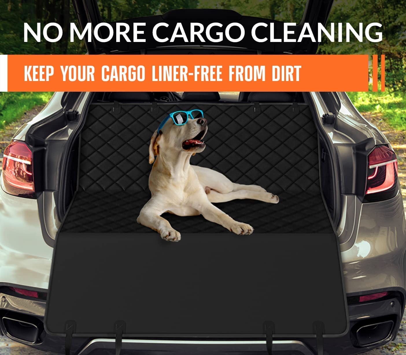 Black SUV & Truck Scratch Proof Dog Seat Cover