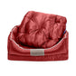 Maroon Bolster Comfortable and Breathable Pet Sofa Bed