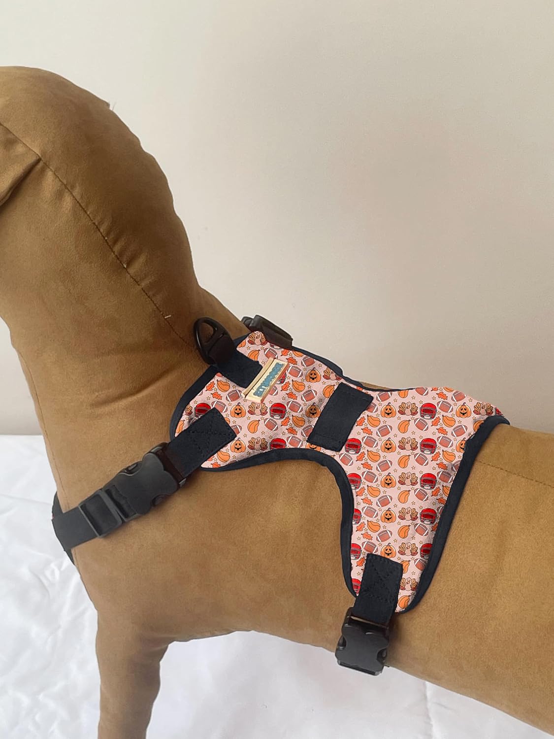 Pink Red Mix No-Pull/No Choke Comfortable Dog Vest Harness | Adjustable Soft Padded Vest for Dogs