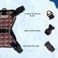 Brown No-Pull/No Choke Comfortable Dog Vest Harness | Adjustable Soft Padded Vest for Dogs