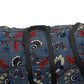Blue Elite Printed Super Soft Warm Dog/Cat Jacket for Winter