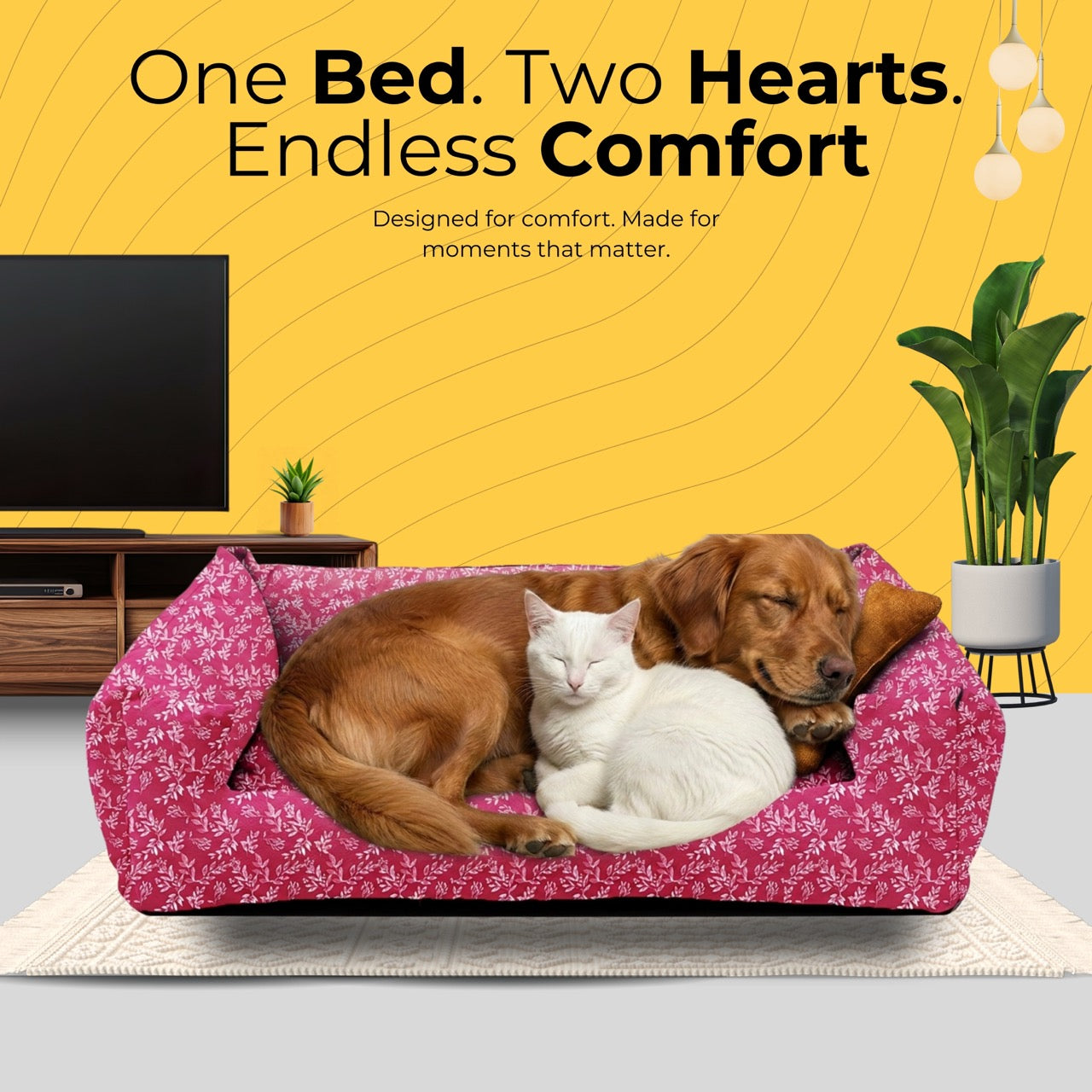 Lounger Fall check Print Sofa Bed