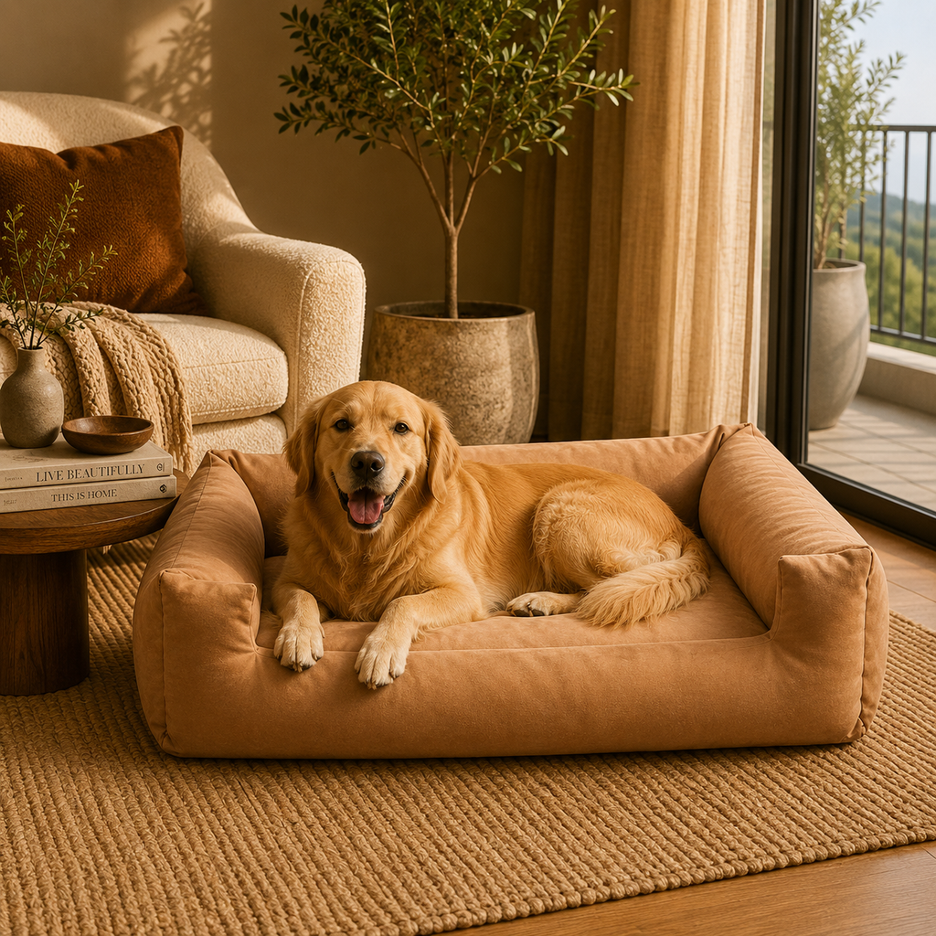 LoungeRest Bolster Plain Bed