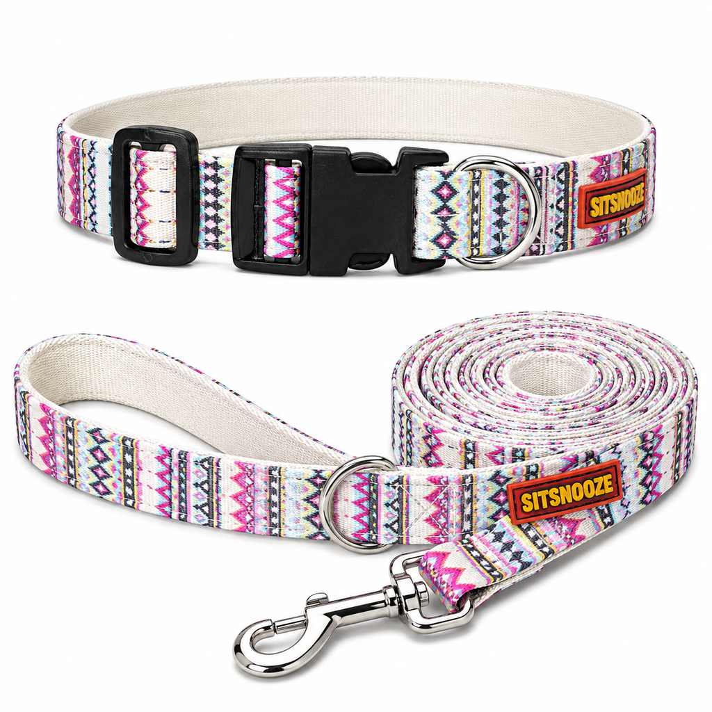 Candy Trail Collar & Matching Leash