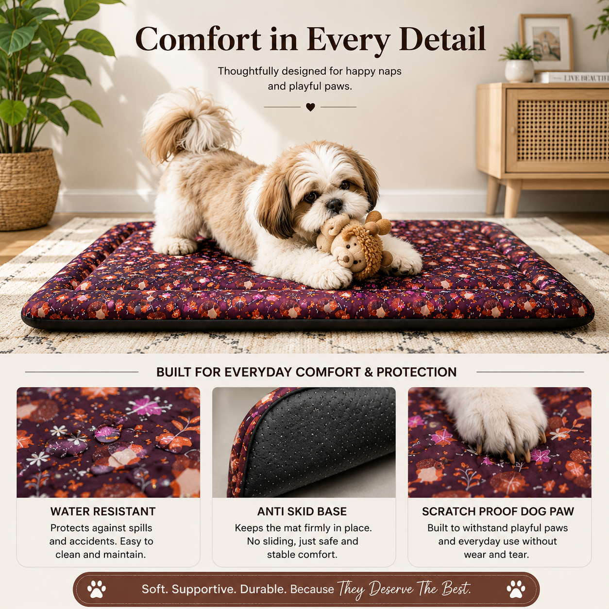 SnoozePad Mat Porcupine