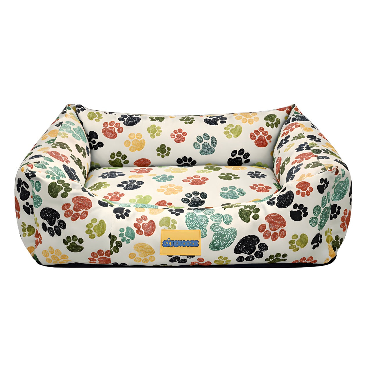 ComfortNest Forest Paw Print Bed
