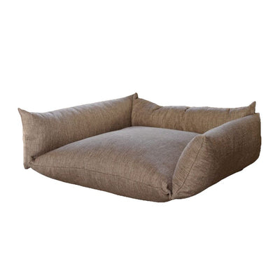 Brown Handmade Luxury and Orthopedic Dog Bed